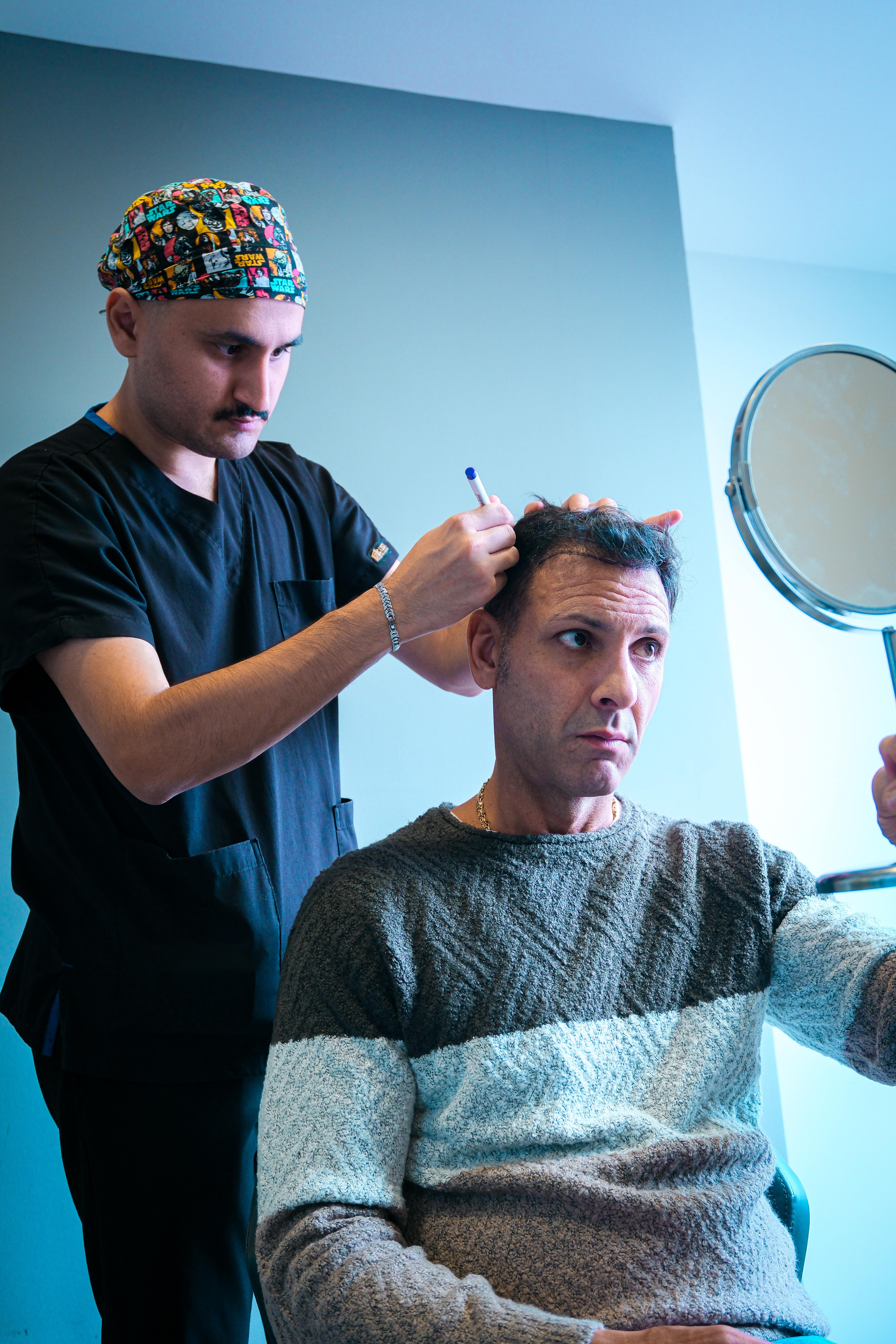 Hairline planning consultation